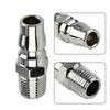 Thread Adapter 1pc Air Fitting Male Coupler Silver