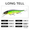 5pcs/box Fishing Lure13.7g Minnow Crankbait Wobblers 3D Eyes Perch Artificial Bait Pike Carp Bait Swim Bait Fishing Pesca