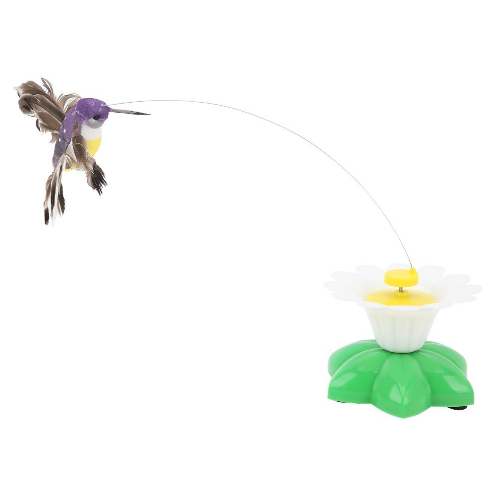 Electric Flying Movement Flying Bird Butterfly Cat Toy Lifelike Cat Toy Cat Entertainment