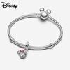 925 Silver Disney Mickey Zootopia Boutique Charm Pendant Fit For Necklace Original Bracelet DIY Fine Festival Women's Party Gift
