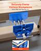 VEVOR Woodworking Vise, 9 Inch Jaw Width, Quick Release Wood Bench Vise, 10.2 Inch Max Jaw Opening, Heavy-duty Cast Iron Construction