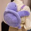 Plush Doll Turtle Doll Shoulder Bag Animals Cartoon Plush Schoolbag Turtle Plush Backpack  Outdoor