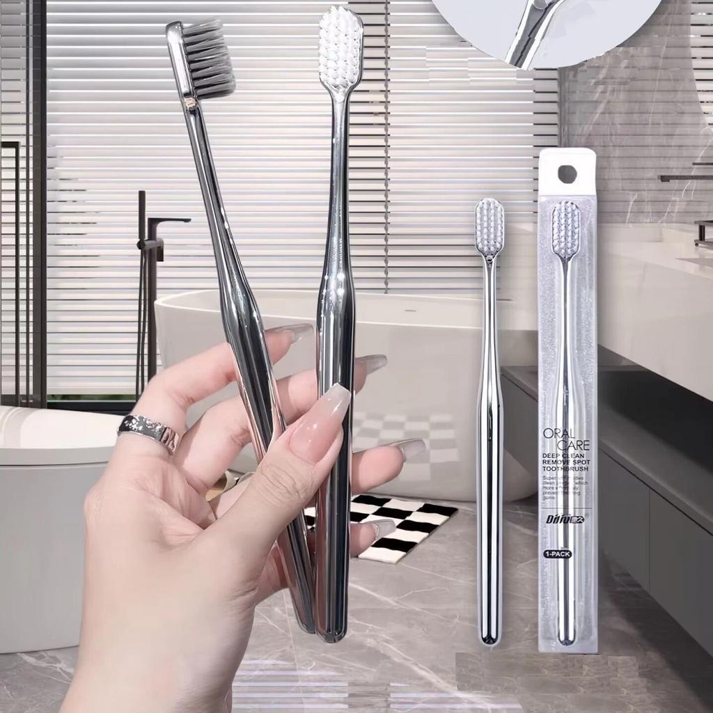 Advanced Luxury Adult Soft Bristle Manual Toothbrush Sensitive Gum Deep Cleaning Family Oral Care Travel Portable Washing Daily
