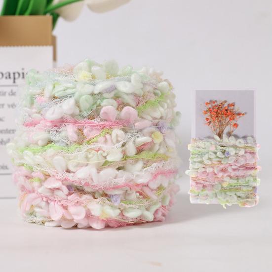 1/2Pcs 100G Hand Blended Yarn Ball DIY Handmade Knitting Crafts Bags Gloves Tassels