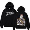 Michael Jackson King of Pop 90s Retro Music Hoodies Men Women Harajuku Hip Hop Punk Sweatshirt Casual Cozy Long Sleeve Pullovers