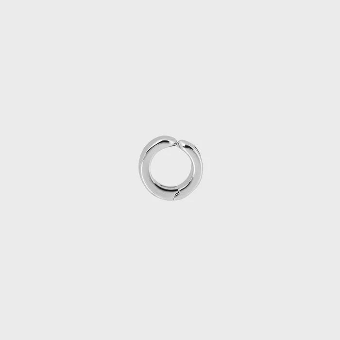 Minimal Sleek Ear Cuff [ Silver ]