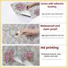 Self-adhesive Wallpaper Home Decor Retro Floral Wallpaper Renovation of Bedroom and Living Room Decorative Walls with Waterproof