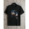 Fashionable mens comfortable cotton tshirt mens summer outdoor casual clothing
