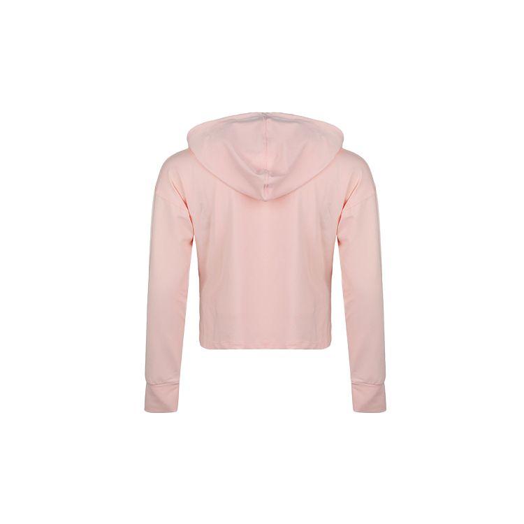 nike yoga jersey crop hoodie