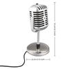 Classic Vintage Microphone Clear Sound Wired Microphone Retro Condenser Mic  Karaoke