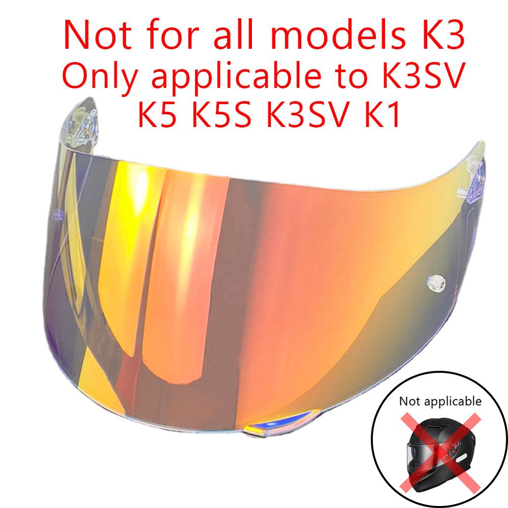 Motorcycle Helmet Shield for AGV K5 K5S K3SV K1 Helmet Visor Sunscreen K3-SV Capacete Visors K1 Casco Moto Lens Windshield