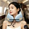 Portable Memory Foam U-Shaped Neck Pillow - Foldable Travel Support for Airplane, Car, Nap