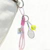 Geflochtenes Seil Schlüsselanhänger Taschenanhänger Geldbörse Handtasche Taschenzubehör Rucksack Anhänger Charm Autoschlüsselanhänger Hängende Ornamente