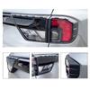 2PCS/SET Matte Black Taillight Tail Lights Cover Rear Light Cover Protection For Ford Everest   2024 4X4 Car Accessories