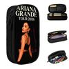 Große Federtasche Arianas Grandes The Eternal Sunshine 2026 Merchandise Doppellagige Federtasche Damen Kosmetiktasche Perfekte Geschenke