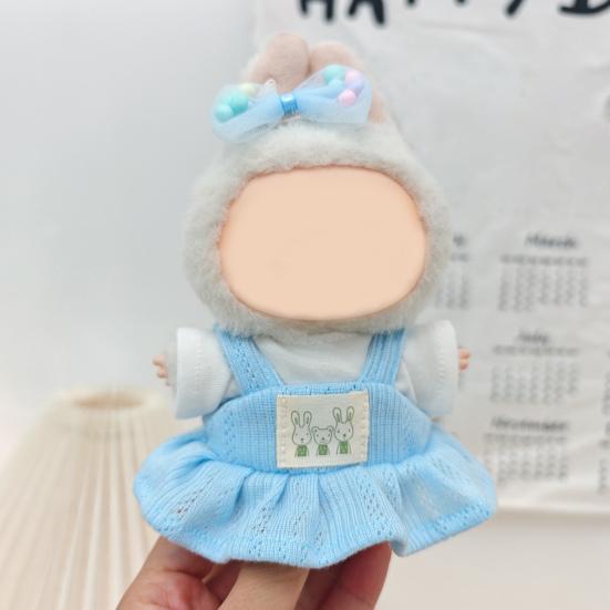 Trendy Doll Clothes Set Adorable Baby Outfits for 17cm Dolls Fashionable Baby Doll Attire