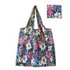 Nylon faltbare recycelbare Einkaufstasche umweltfreundliche wiederverwendbare Einkaufstasche für Damen, Tasche für Obst Gemüse Lebensmittel, mit Blumenmuster