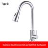 Stainless Steel Kitchen Faucet with Rotating Vegetable Wash Basin
