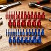 44Pcs Stainless Steel Nut And Bolt Thread Checker Bolt Sizing Gauge Set For Mechanical Repair And DIY Projects