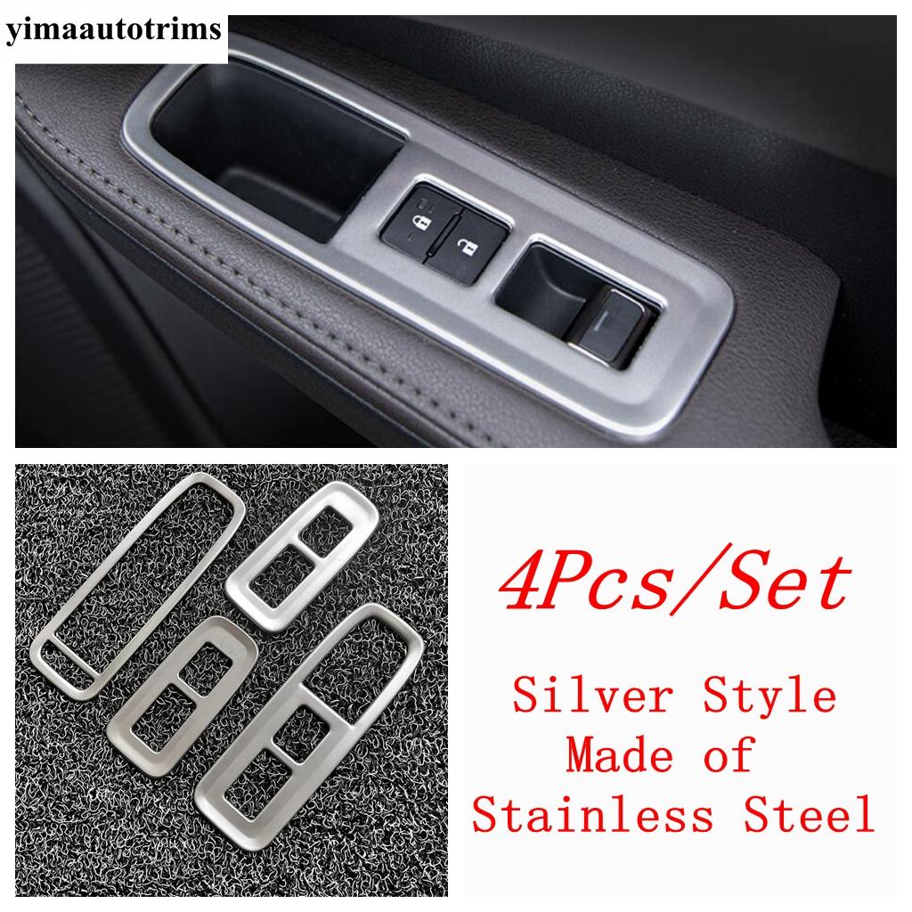 

Inner Door Window Lift Switch Panel Handle Bowl Catch Frame Cover Trim Accessories Exterior For Lexus RX 350h 450h - 2025 C-Silver Style