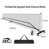 Peak Portable Indoor Pickleball Net System with Wheels
