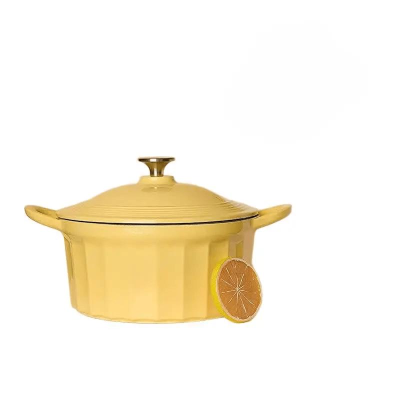 Zhang Xiaoquan Colorful Cast Iron Enamel Pot