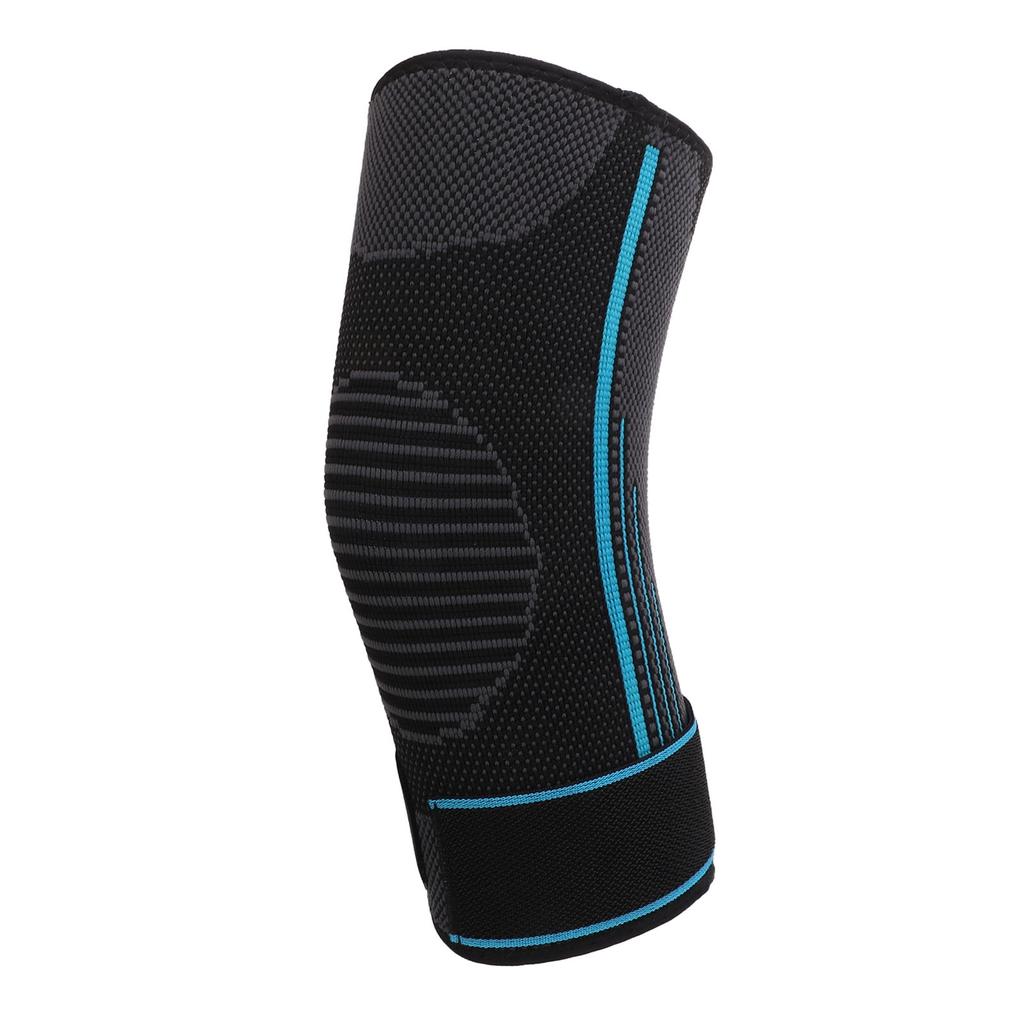 Sports Elbow Brace Adjustable Breathable Comfortable Protective Elbow Support for Men Blue L
