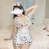Large Size Sexy Cow Suit Maid Uniform Seduction Cute Sexy Pajamas Underwear Lace-up Cute