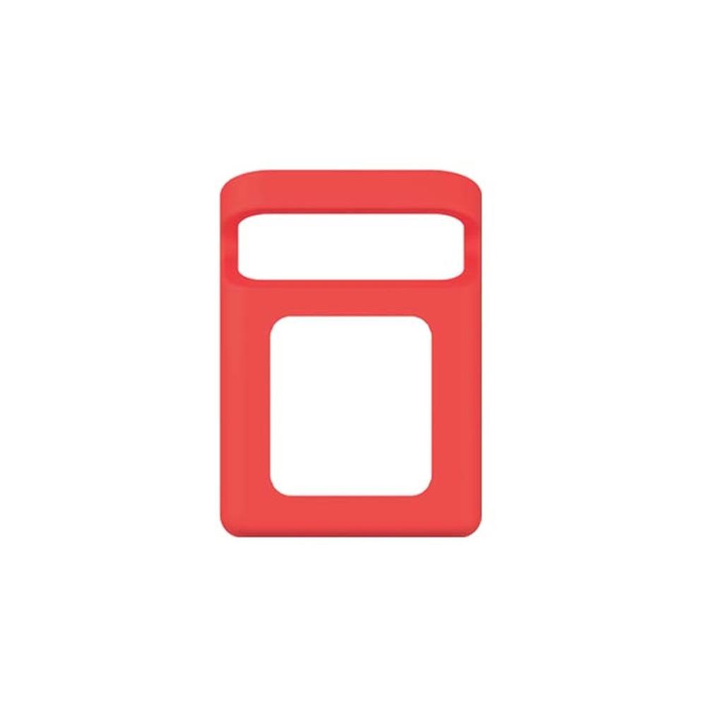 

Shock Resistant Silicone Sleeve for Toniebox Audio Player with Ergonomic Handle for Child-Friendly Portability червоний