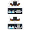 Colorful Solar LED Car Light Wireless Car Warning Light Gifts Vehicle Strobe Light