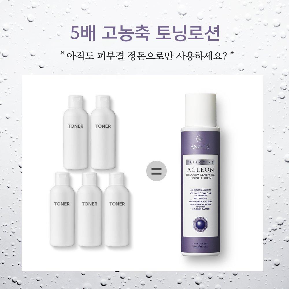 ANACIS Acleon Youth Men's Oily Skin Skin Lotion Pore Tightening 200ML