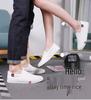 Spring Korean Slip-On Canvas Shoes: Men's & Unisex Breathable, Fashionable White Shoes, Extra Large Sizes
