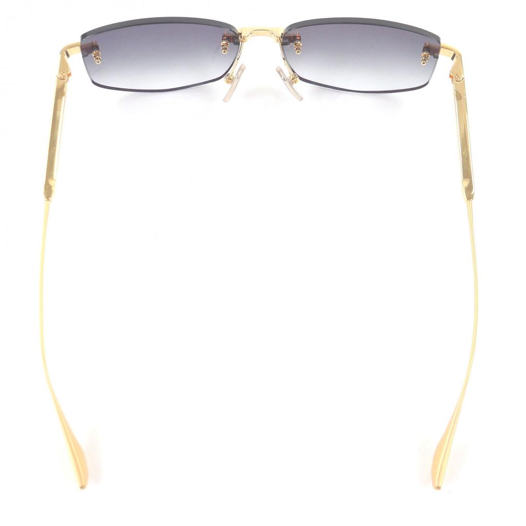 Pristine DITA Sunglasses TRYSIM.75 Rimless Two-Point Gold DTS182 Used