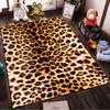 Leopard Print Area Rug - Modern Animal Pattern Carpet for Home Decor Suitable for Use As an Anti-slip for Living Room Bedroom Sofas