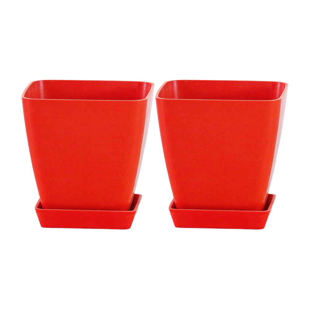 Buy 2 Sets of Small Flower Pots Plant Fiber Succulent Flower Pots