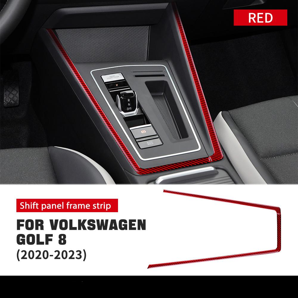 Īsta oglekļa šķiedras uzlīme priekš Volkswagen