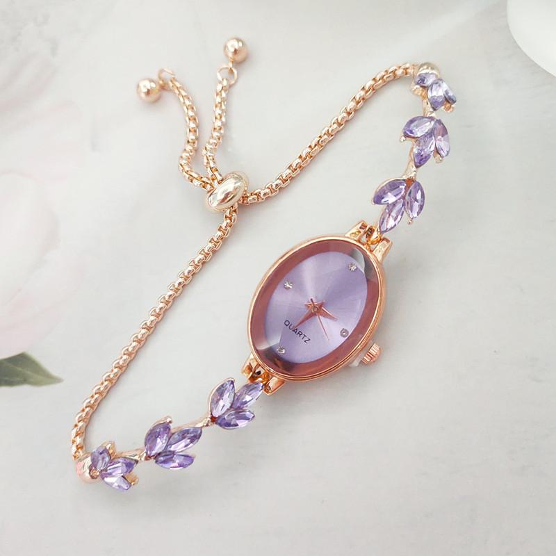 Watches for Women Reloj Mujer Mermaid Chain Light Luxury Diamond Bracelet Ladies Fashion Quartz Watches Montres Femmes
