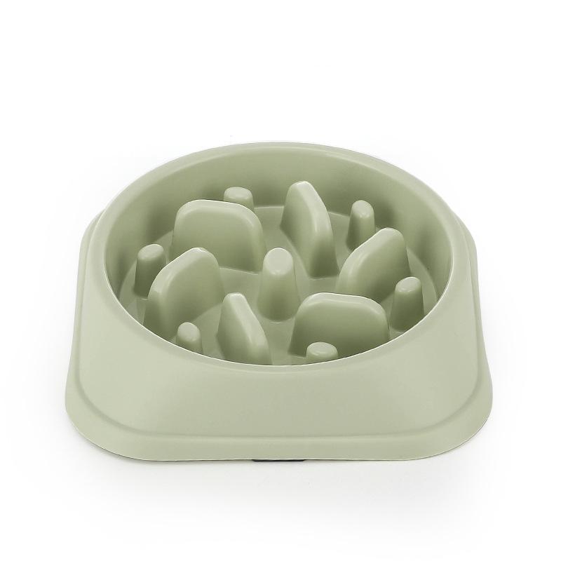 Non-Slip Dog Slow Feeder Bowl Anti-Choking Pet Food Bowl for Dogs Cats Puppy Interactive Feeding Dish