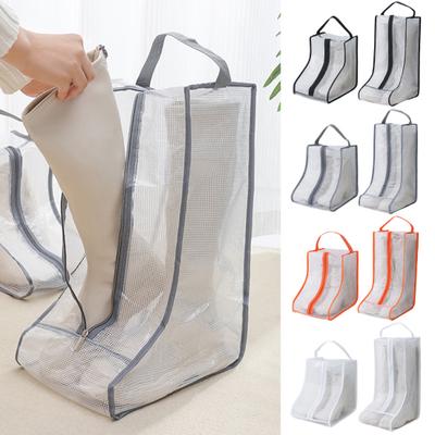 1Pc Boot Organizer Staubdicht Wasserdicht platzsparende Sichtbare Griff Design Schuh Lagerung Beutel Haushalts Versorgung