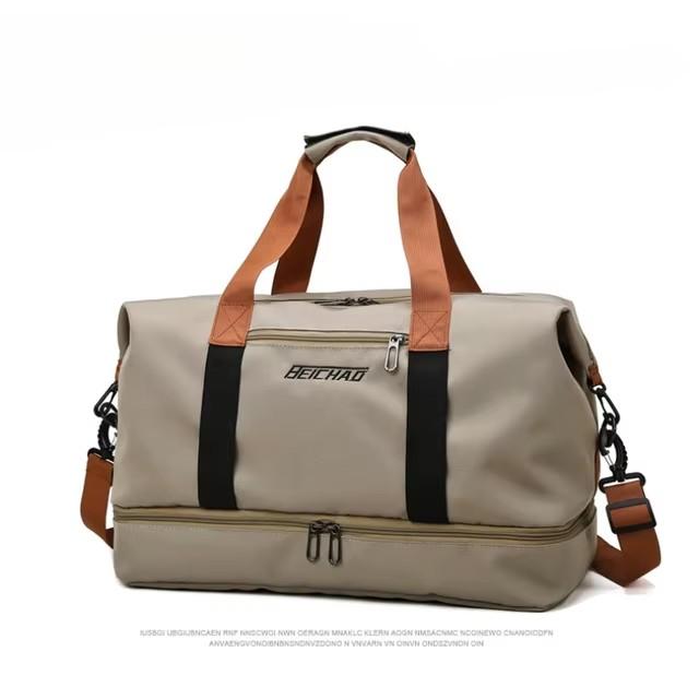 Multifunctional Gym Camping Travel Duffle Bag Large Capacity Waterproof Shoulder Bag Outdoor Luggage Bag with Shoe Compartment