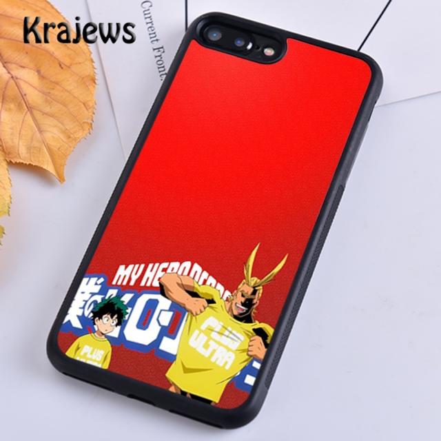 

Krajews Boku no Hero Academia All Might Мягкий чехол для телефона для iPhone 14 5 6s 7 8 plus XR XS 11 12 13 pro max Samsung S21 S22ultra Samsung S22ultra