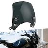 Universal Motorcycle Windshield PC Plastic Wind Deflector Fit For Honda Yamaha Kawasaki Suzuki