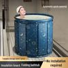 Foldable Thickened Adult & Baby Bathtub for Bathing and Swimming, Home Use, Full Body Spa.