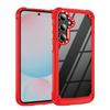 For Samsung Galaxy S25 FE Case Anti-Drop Alloy Lens Frame PC + TPU Phone Cover