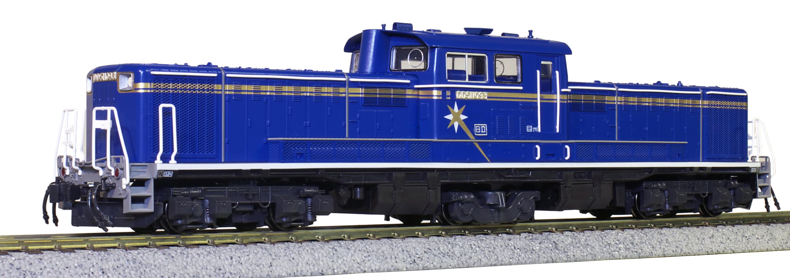 KATO HO Gauge DD51 Hokutosei Color Diesel Locomotive 1-704A