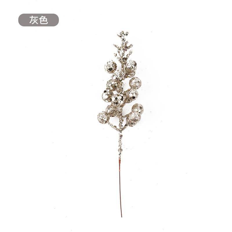 Plastic Christmas Flower Decorations Tree Ornamentation Festive Holiday Party Home Xmas Decoration Supplies