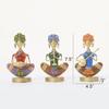 Rajasthani Vintage Musician  (Set of 3) | Handicraft Figurine | Home Decor Showpiece for Living Room | | Interior Decoration (Multicolor)