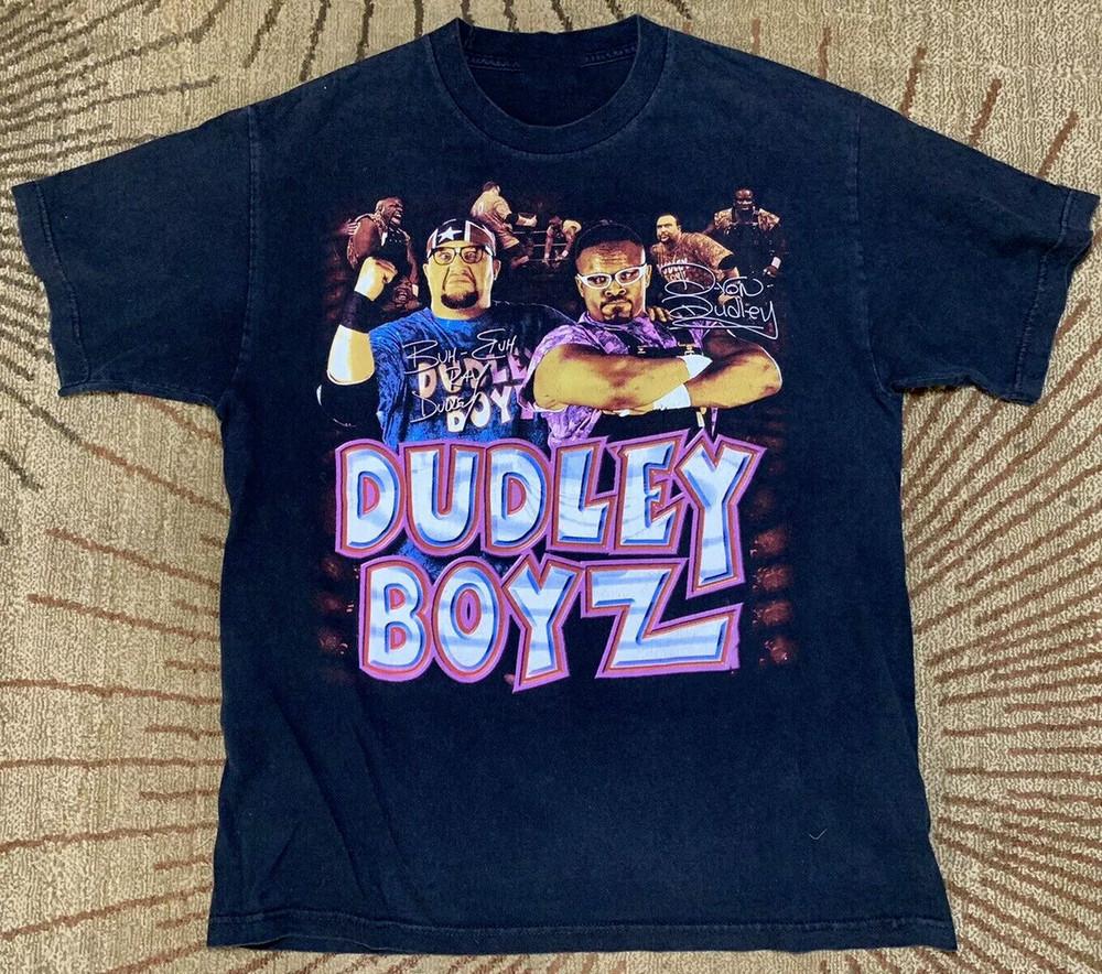 2000 The Dudley Boyz Couple Shirt Funny Black Unisex S-5XL ND949 Unisex T-Shirt L