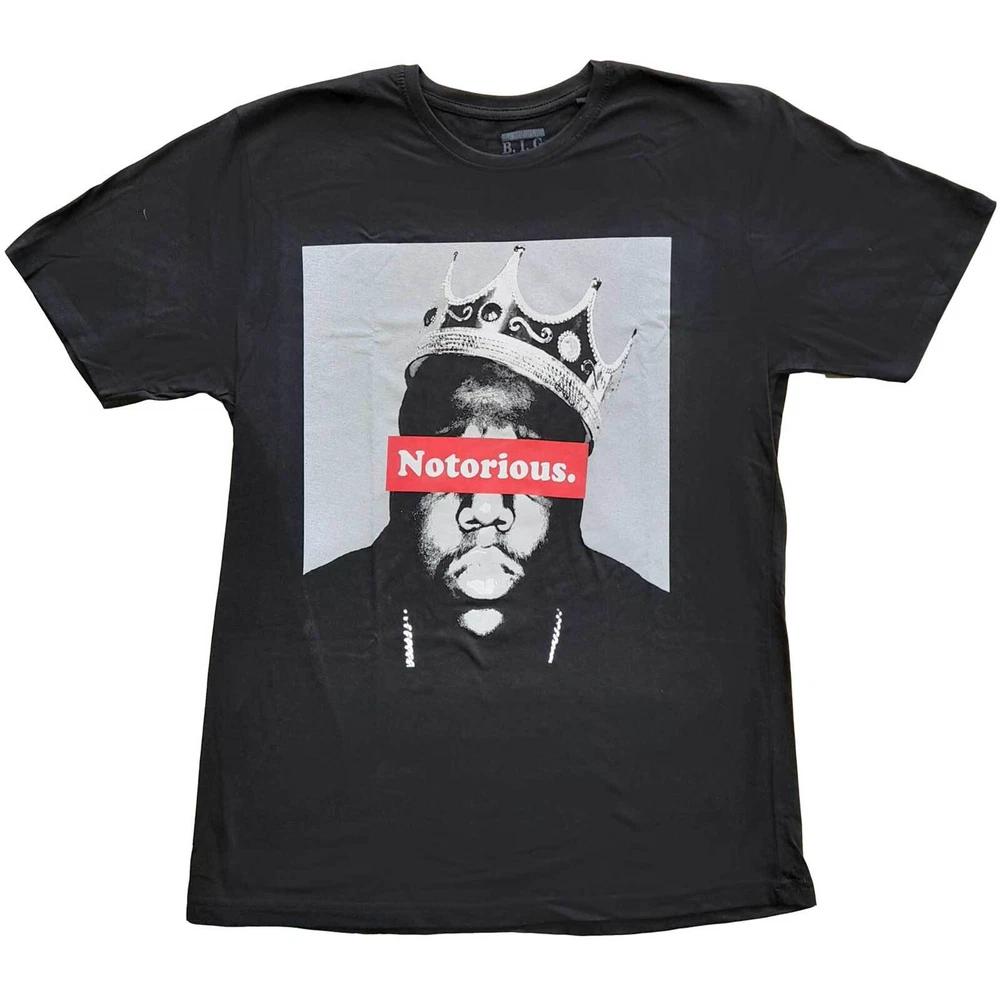 Notorious BIG TShirt Biggie Smalls Official New Black S