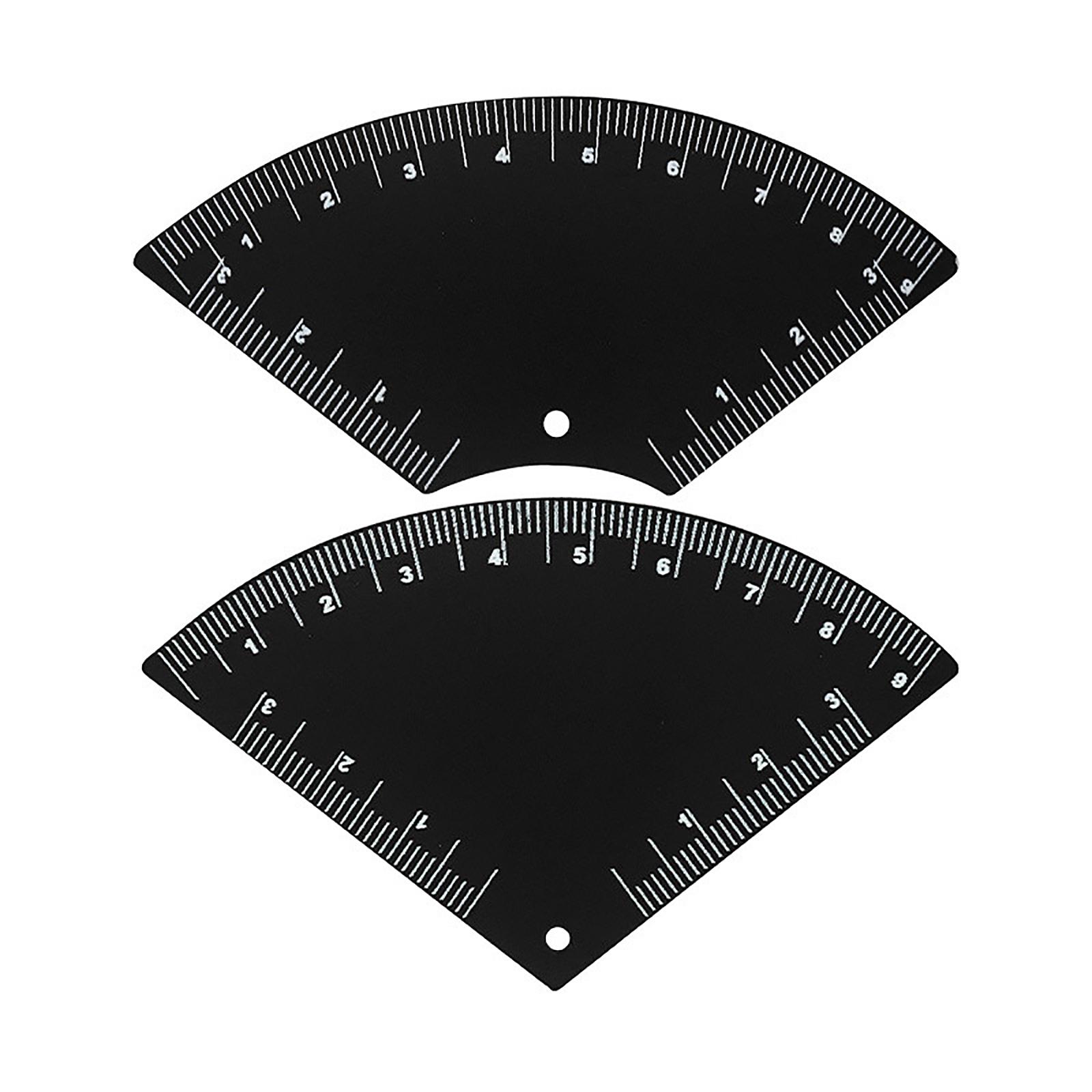 

Eyebrow Ruler Set Of 2 Makeup Measuring Guide Tool For Quick Symmetrical Brow Shaping One Size